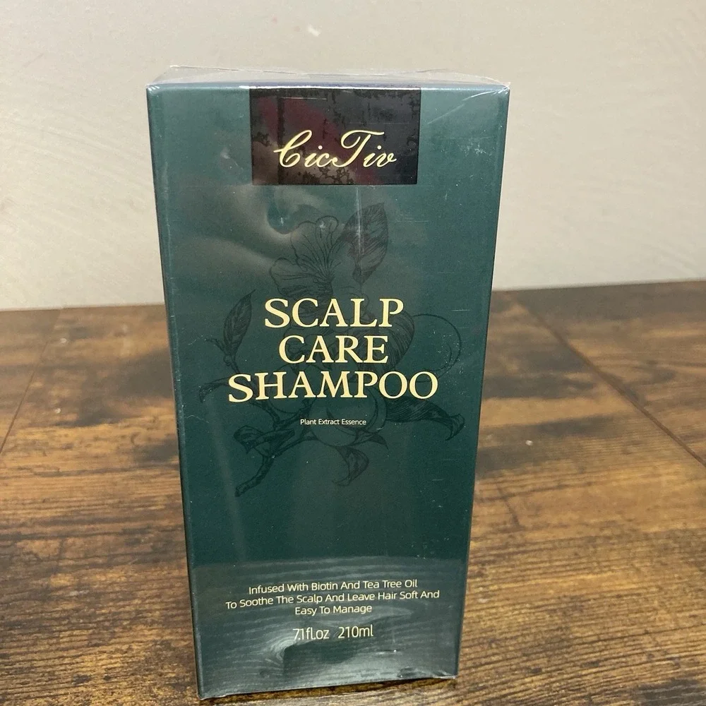 Cictiv‎ Scalp Care Shampoo Plant Extract 7.1fl oz w/ Biotin and Tea Tree Oil